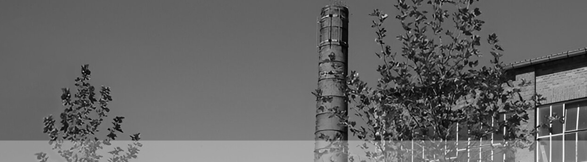 Der historische Schornstein des Kondor Gewerbeparks
